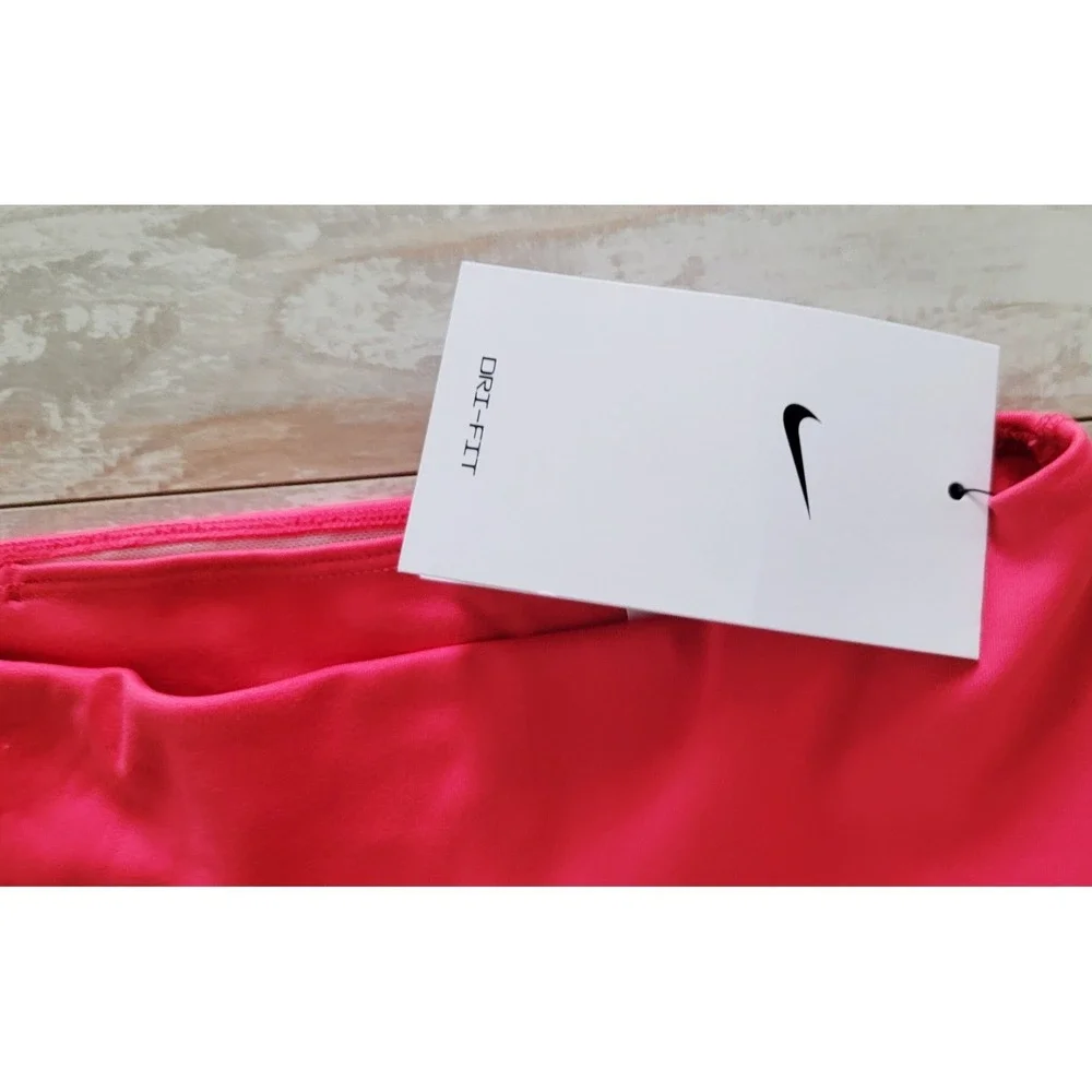 Nike One Womens S High Rise 7/8 Training Leggings Red/Pink‎ NWT RV $70
